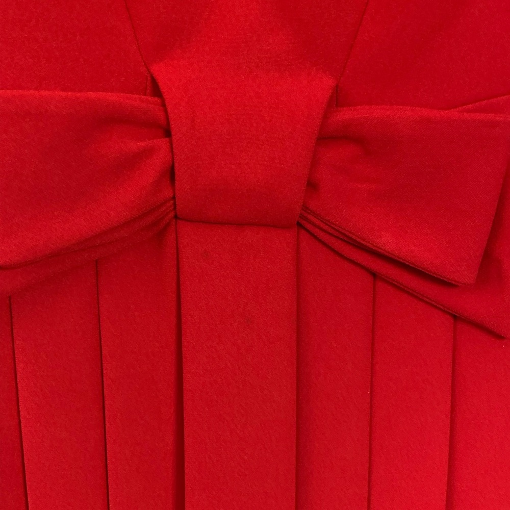 Talbots Cherry Red Dress - Picture 5 of 8